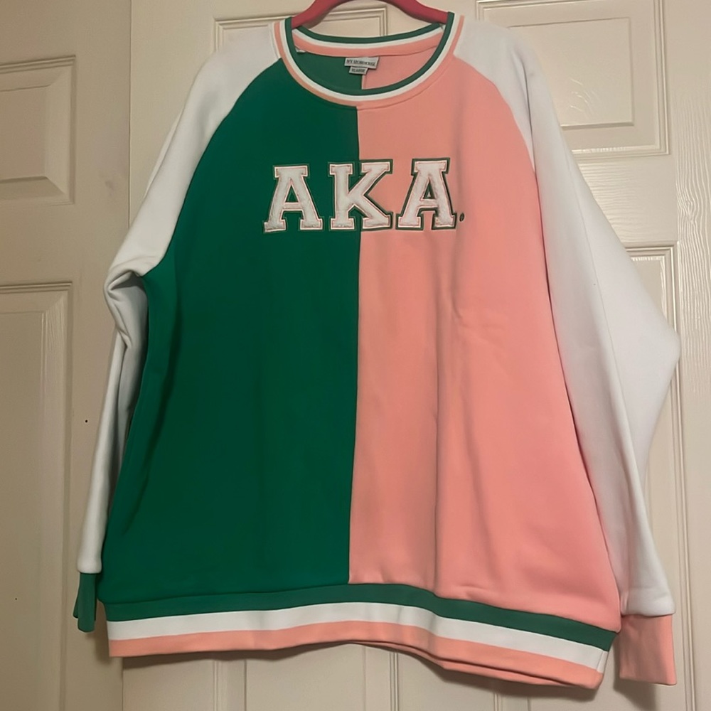 Pink and Green AKA Sweatshirt